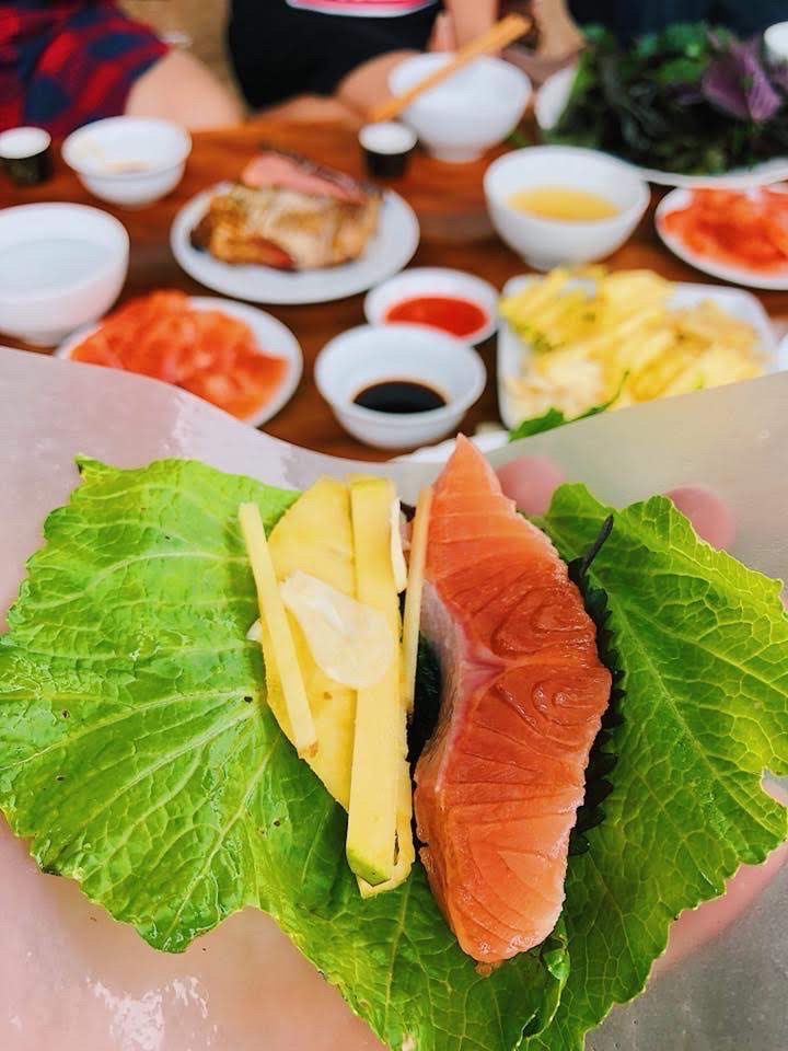 Salmon Sashimi