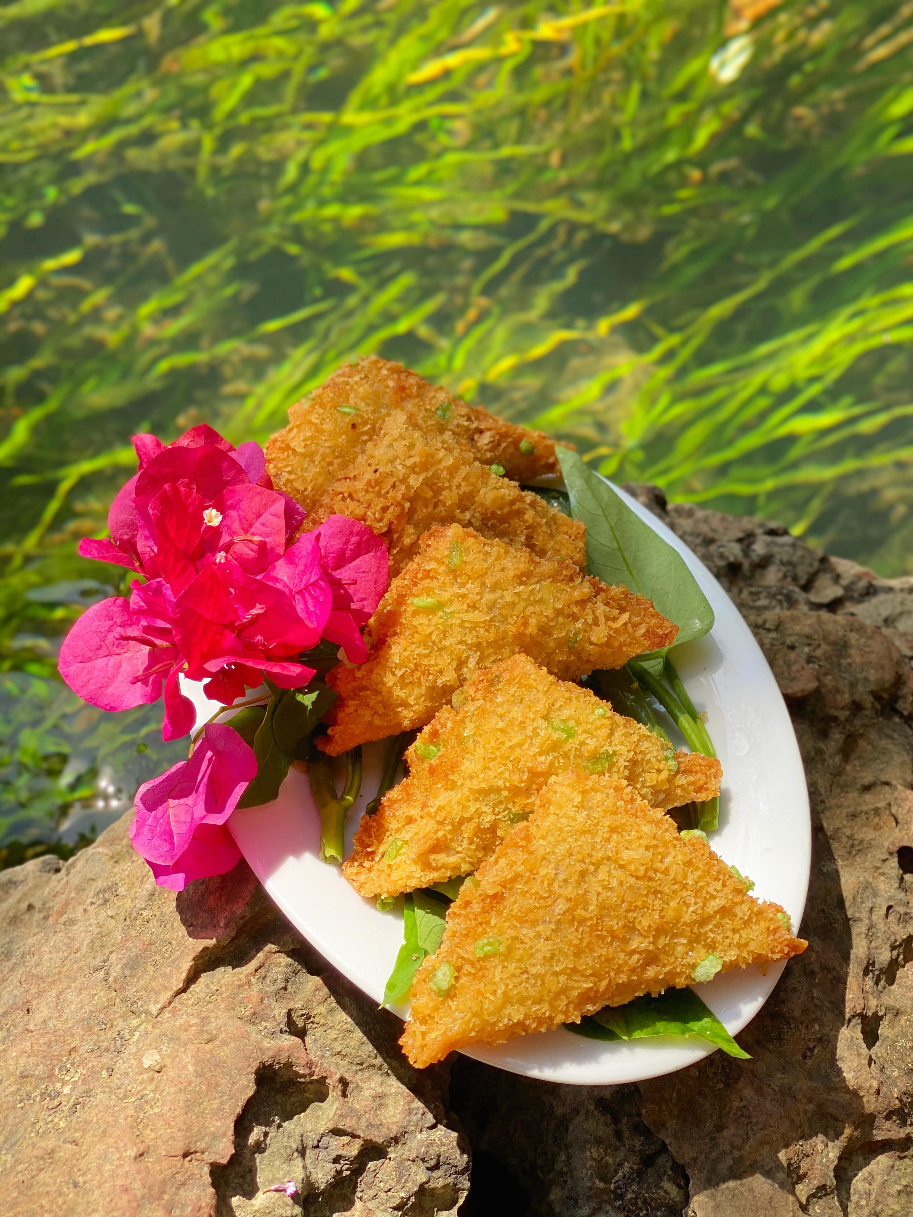 Deep-fried Salmon