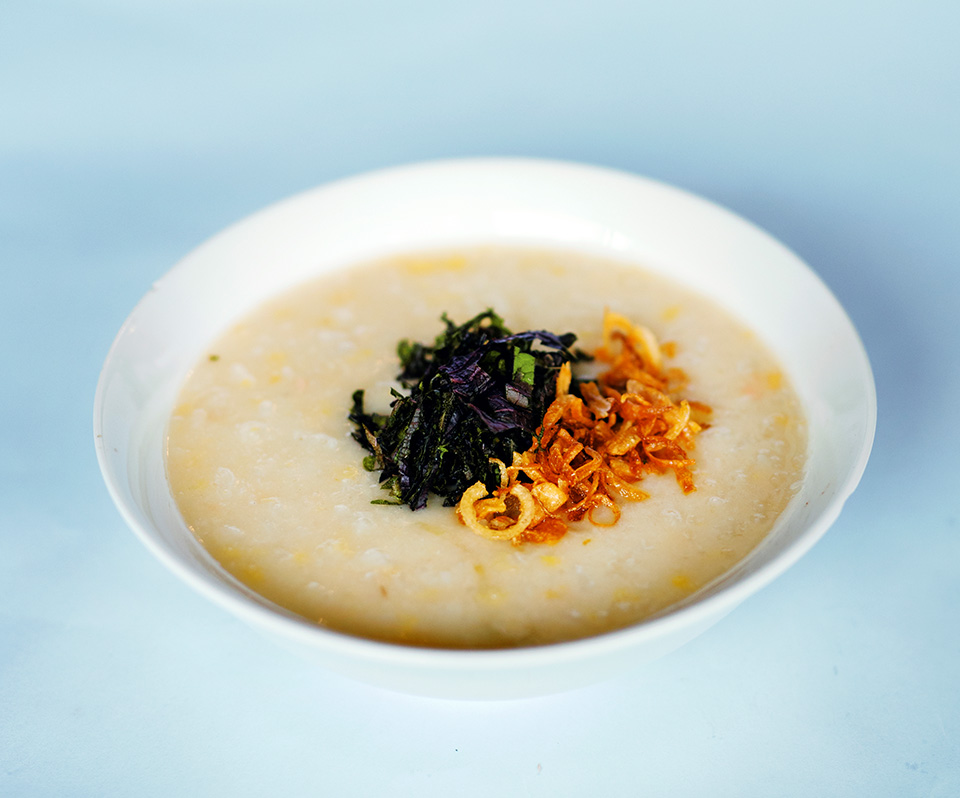 Salmon porridge